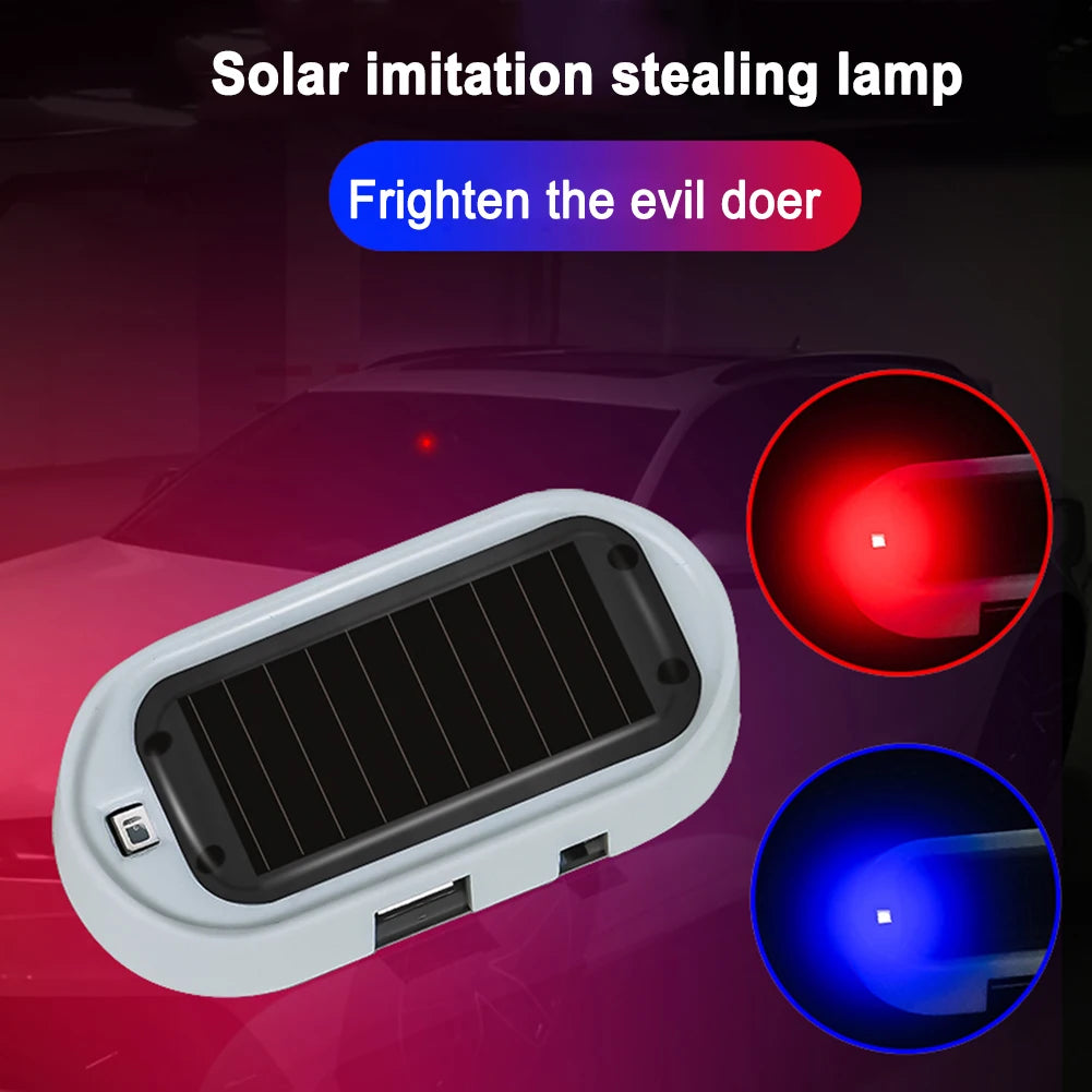 Wireless Warning anti-theft Caution Solar Powered Super Bright