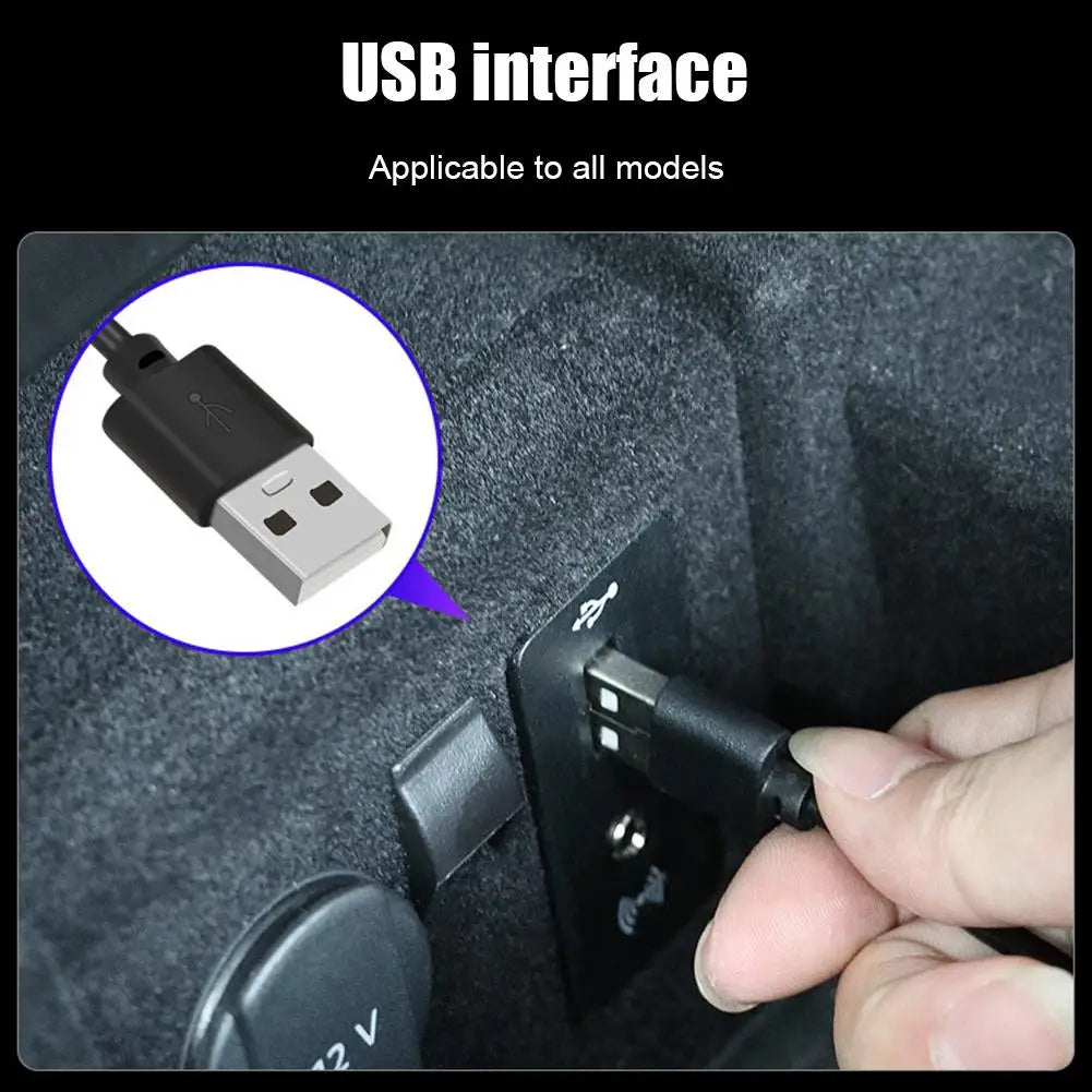 RGB Foot Ambient Night USB Neon Mood Interior Environment