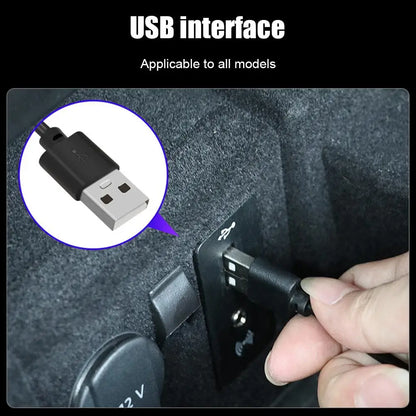 RGB Foot Ambient Night USB Neon Mood Interior Environment