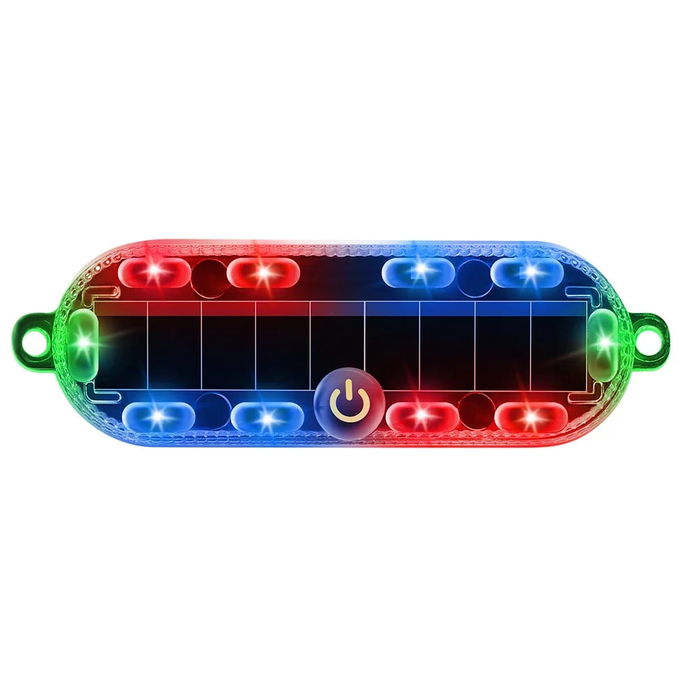 For Motorcycles Solar Power anti-theft Alarm Scooter Strobe