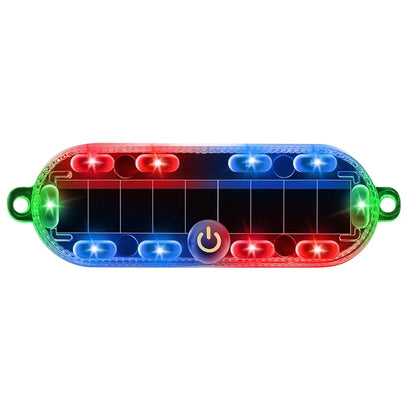 For Motorcycles Solar Power anti-theft Alarm Scooter Strobe