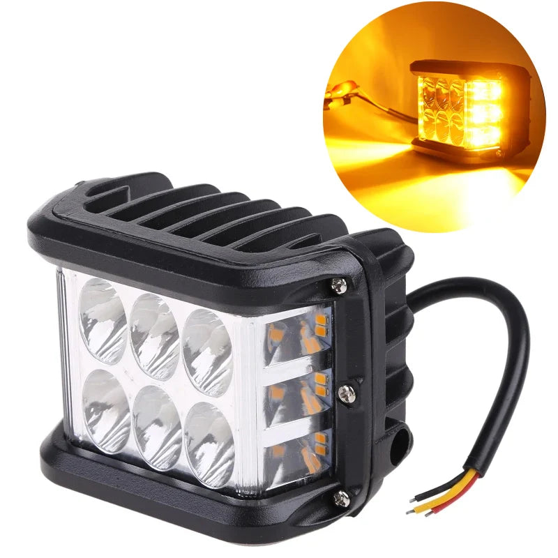 Work Dual Side Shooter Pod Offroad Flashing Truck Pickup