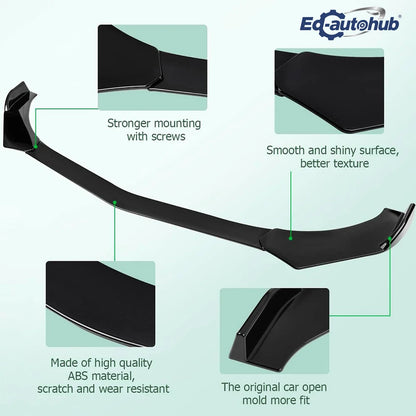For Mercedes Benz W205 W204 W211 W213 c-class e-class Front Lip