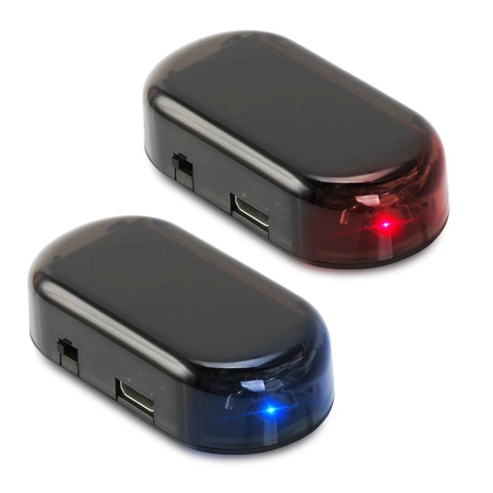 Fake Security Solar Powered Simulated Dummy Alarm Wireless