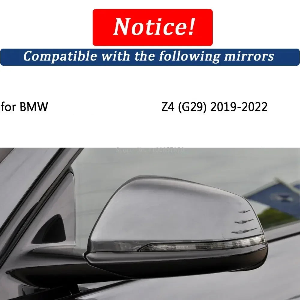 For BMW Z4 G29 2019-2022 Real Rearview Mirror Cover Carbon Fiber