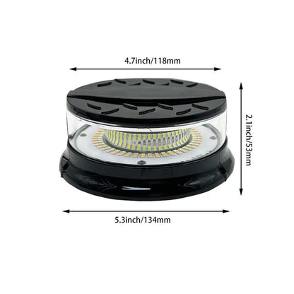 Laikesi Modes Magnetic Warning Beacon 360 Brightness Amber Strobe