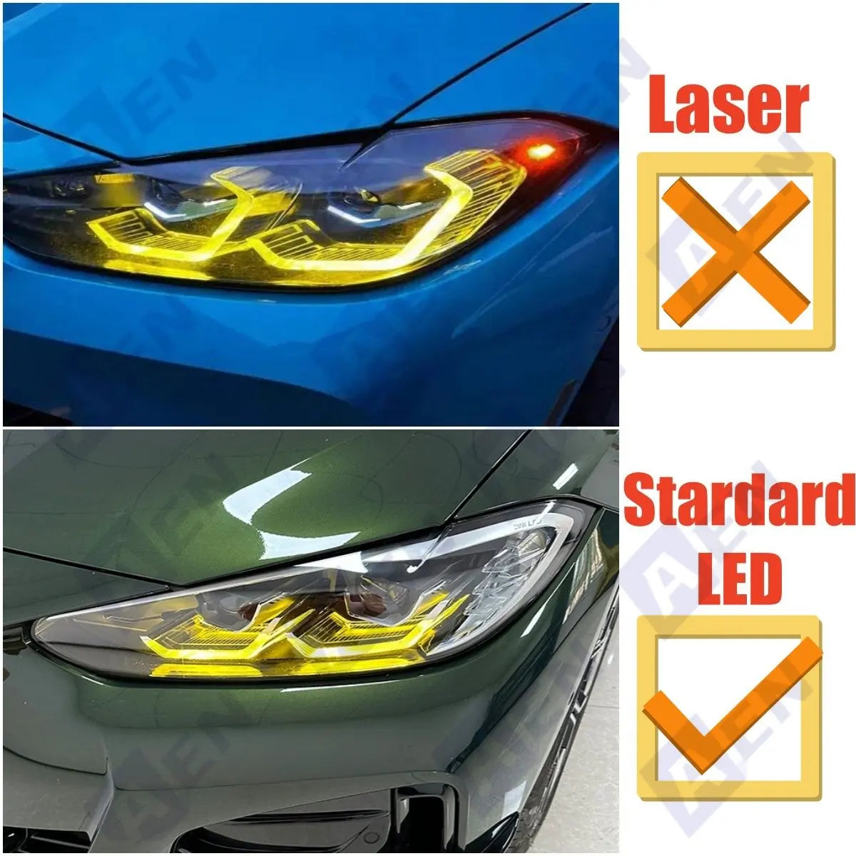 For 2021-2024 BMW G22 G23 G26 RGB Angel Eye Drl Boards I4 G80