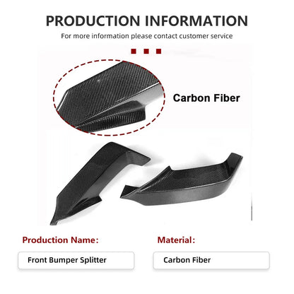 For BMW 6 Series F06 F12 F13 640I 650I M Sport 2012-2017 Carbon
