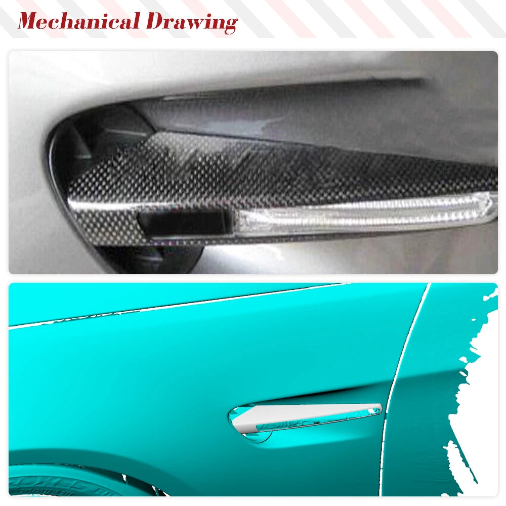 For BMW 3-Series E90 E92 E93 Side Fender Vent Covers M3
