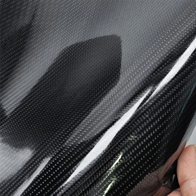 Glossy 7D Carbon Fiber Vinyl Wrap Film Body Waterproof