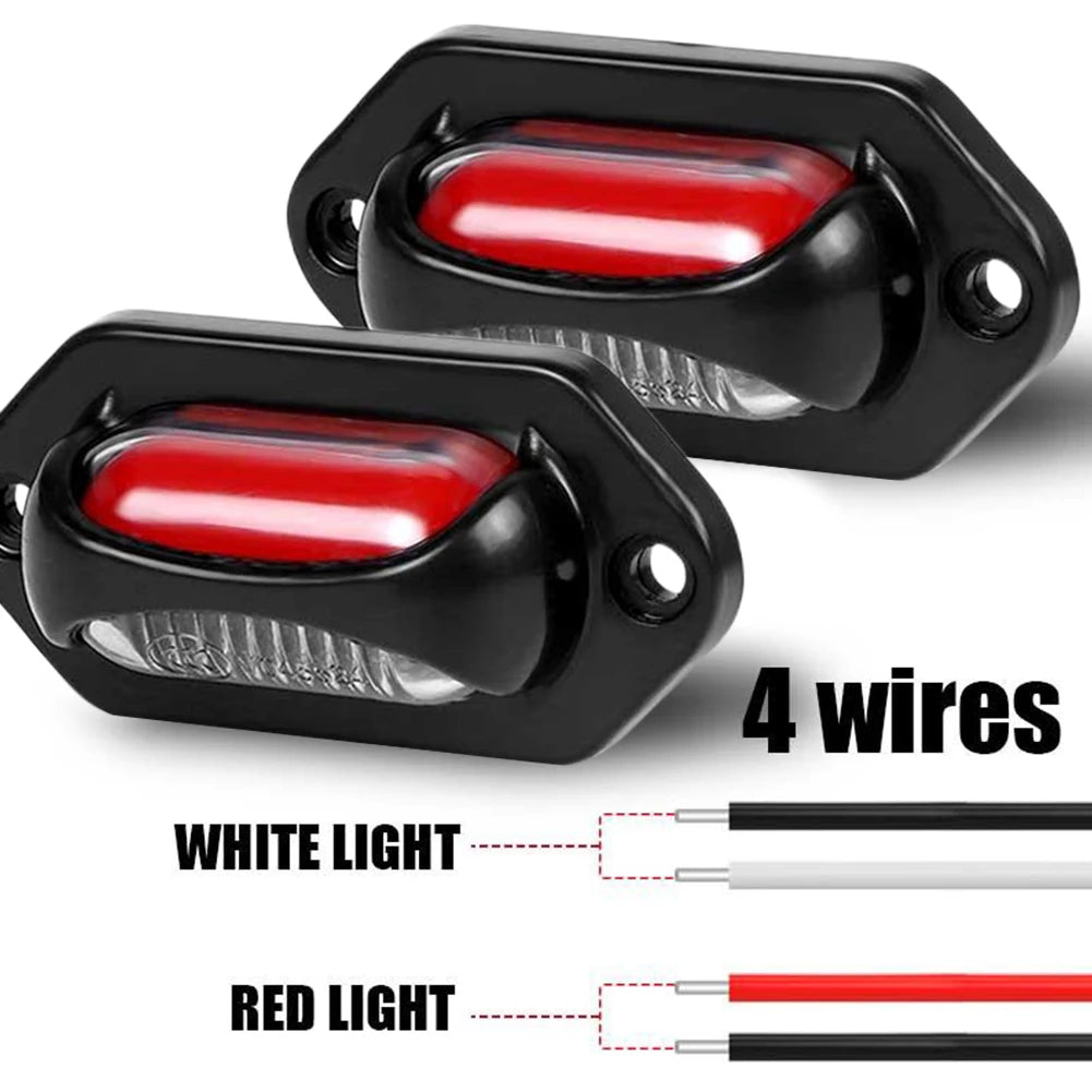 Trailer Side Marker 12V 24V Pickup Parking IP67 Waterproof