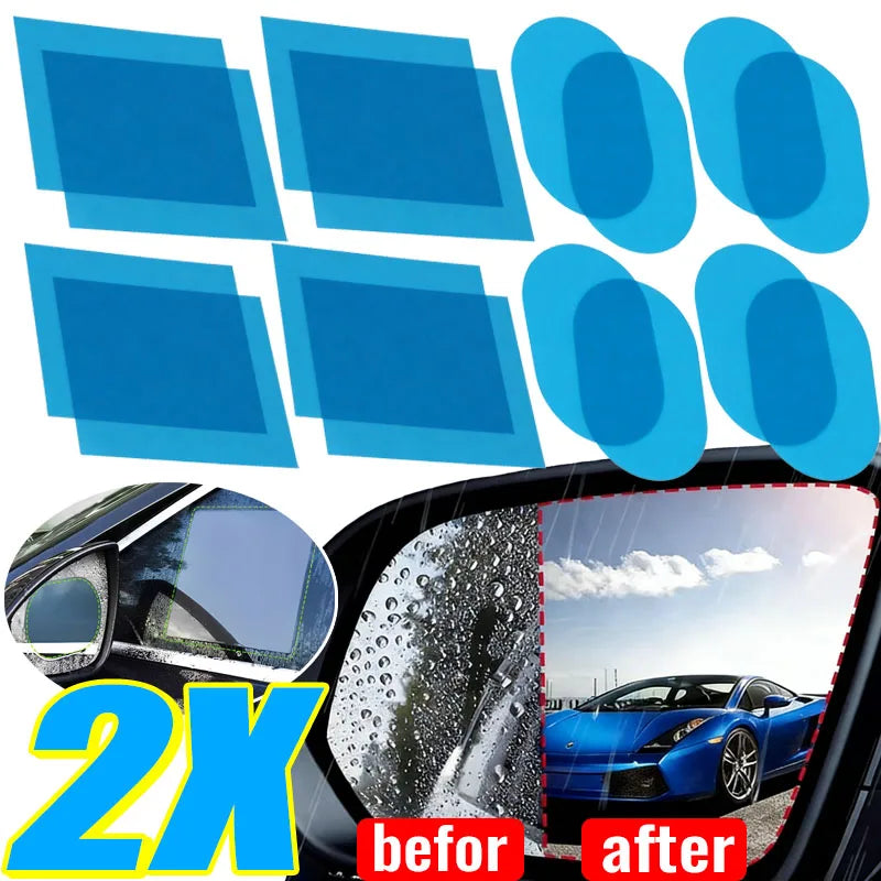 Fog Glare Rainproof Waterproof Rearview Mirror Protective Film