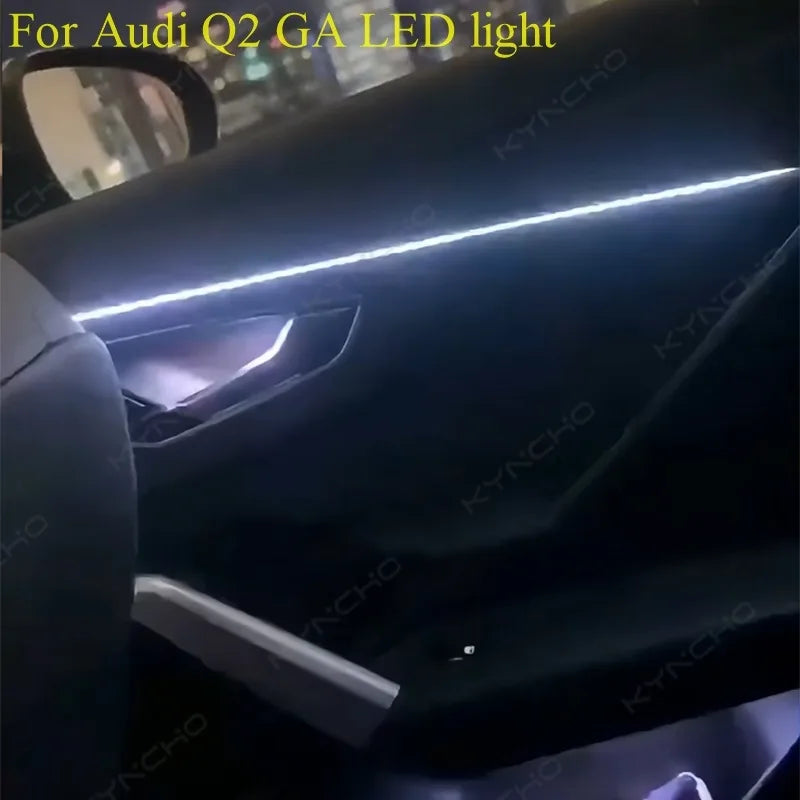 For Audi Q2 Dream Color RGB Colors Ambient Kit Bluetooth APP