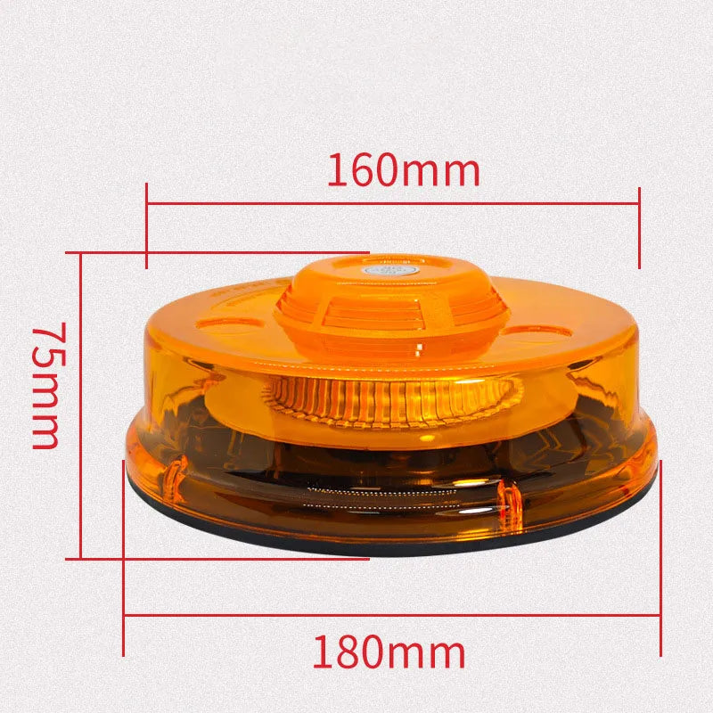 1PC Stroboscopic Ceiling Forklifts Trucks School Buses Flashing