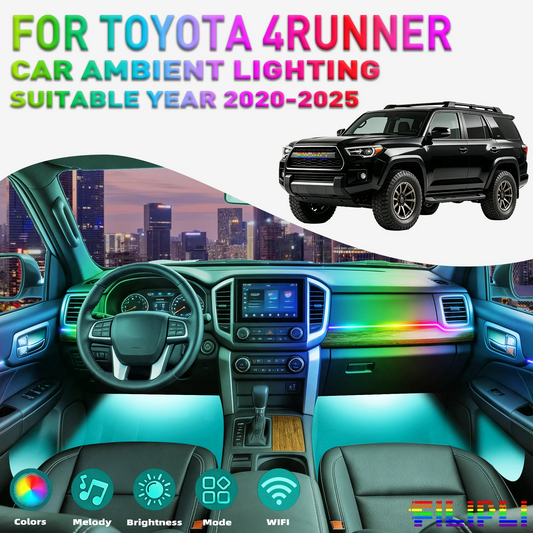 For Toyota 4Runner 2020–2025 Dreamcolor 6 Kit 256 Colors Ambient