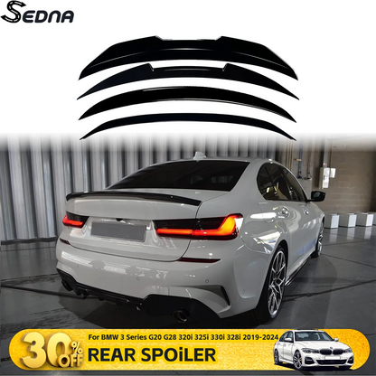 For BMW 3 Series G20 G28 Rear Spoiler Wing Trunk Lid Lip Spoiles