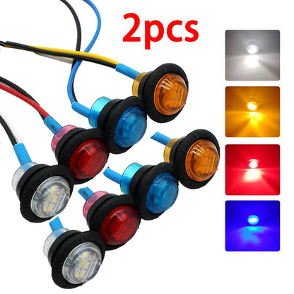 Mount Rear Side Marker Indicator Trucks Traile Cab Boats