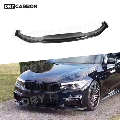For BMW G30 G31 G38 520I Carbon Fiber Front Bumper Lip Splitter