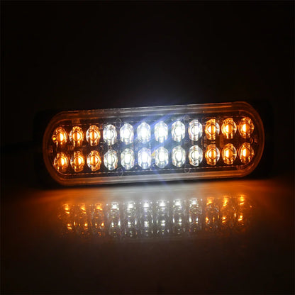12-24v ultra-thin Strobe 24LED Side Emergency Truck Trailers