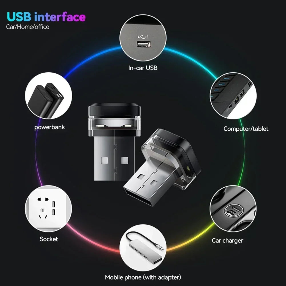 USB Interior Ambient Atmosphere Reading Signal Decorations