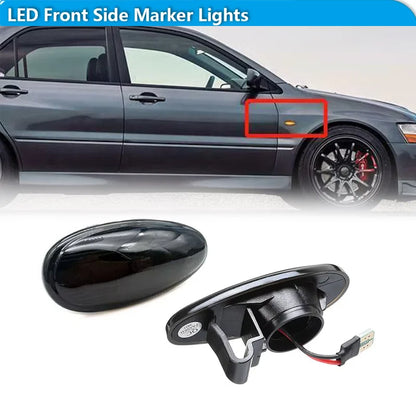 For Mitsubishi Outlander I-Miev Lancer Evo Amber Dynamic Front