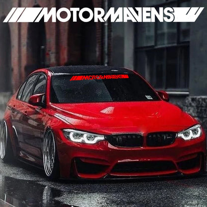 1PCS Sport Sticker Cool Front Rear Windshield Window Vinyl