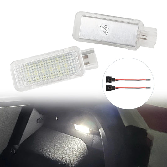 For Audi A3 8P A4 B6 2PCS Luggage Trunk Lampcar Interior A6 C6