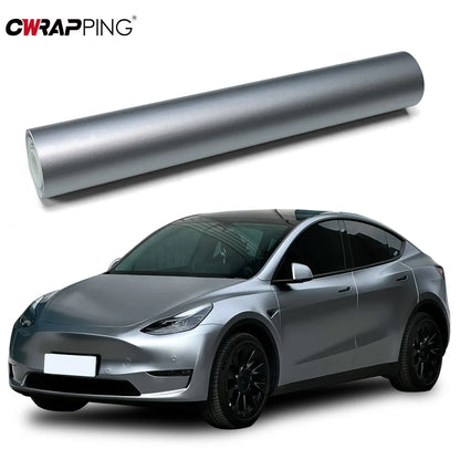 Matte Stickers self-adhesive Gray Vinyl Film Scooter Computer