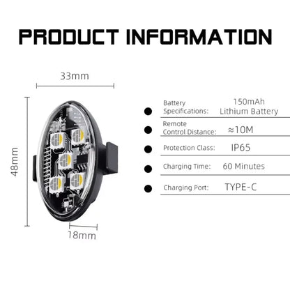 Aircraft Airplane Helicopter Warning RGB Strobe Motorcycle Flash