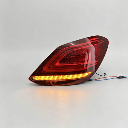 For Mercedes Benz W205 LED Taillights 2017-2021 C260 C300 Brake