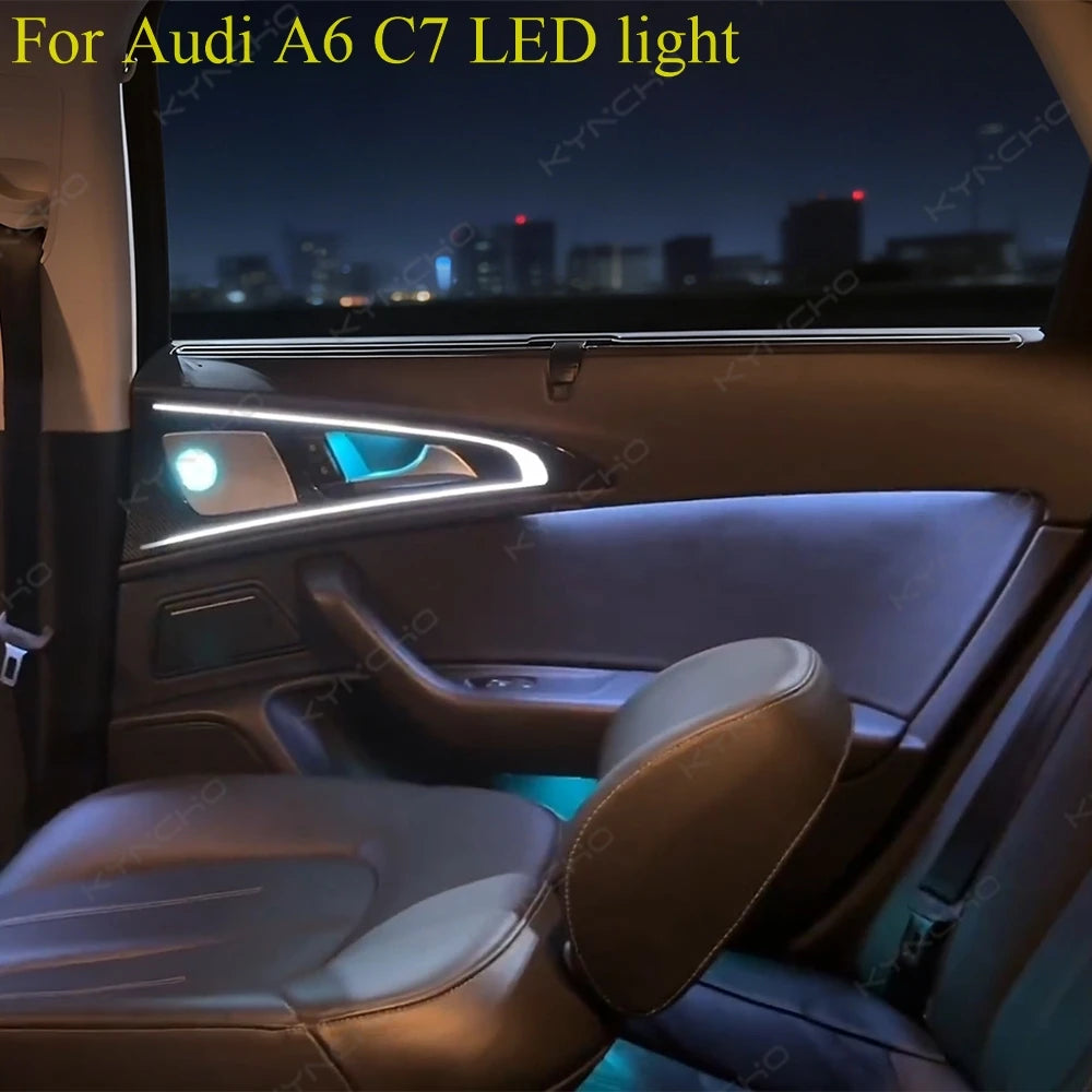 For Audi A6 C7 LED Ambient Symphony Lighting Interior