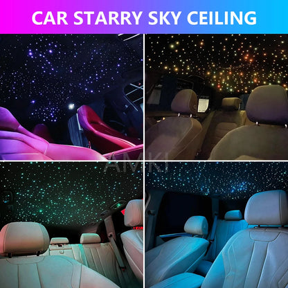 16W Rgbw Twinkle Starry Sky Star Roof Fiber Optic