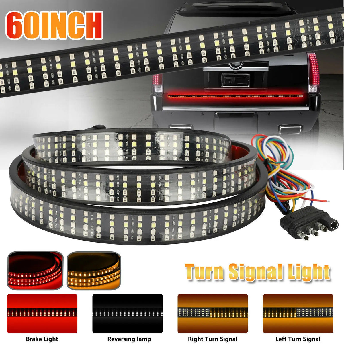 For Pickup Waterproof & Durable Easy Bright Truck Tail Color