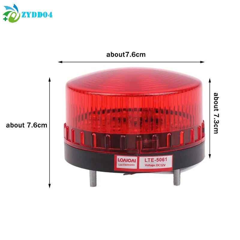 1PCS Strobe Signal Warning Small Flashing Security Alarm