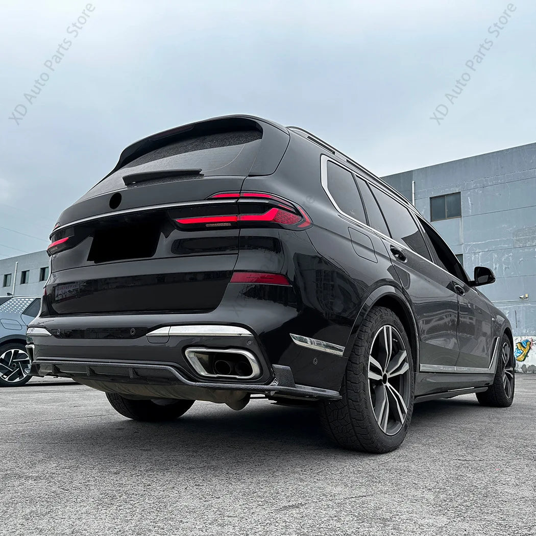 For BMW X7 G07 Rear Bumper Lip M Sport 2019 2020 2021 2022