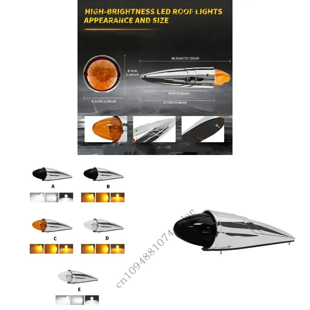 For Pickup Bright White Cab Trucks Shockproof Design Energy