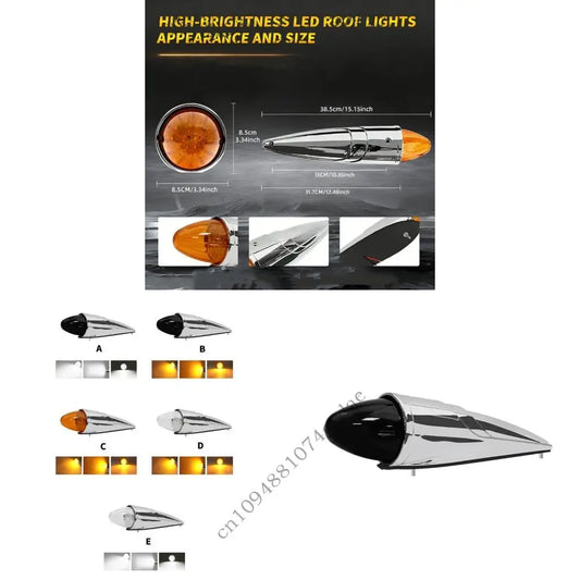 For Pickup Bright White Cab Trucks Shockproof Design Energy