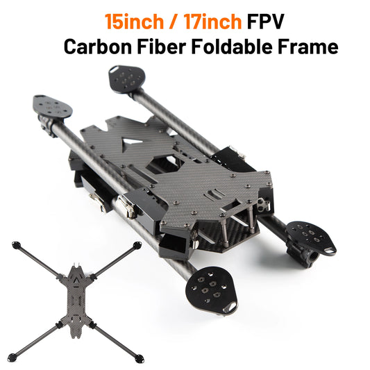 For Long Range Fpv Rc Freestyle 15inch 17inch Fpv Carbon Fiber