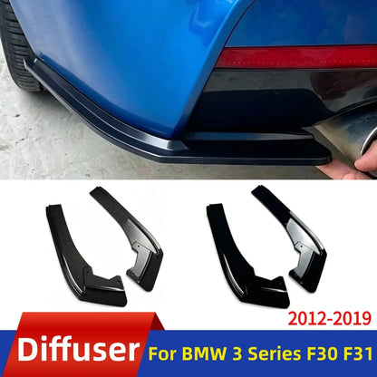 For BMW 3 Series F30 F31 Rear Bumper Side Splitter Diffuser