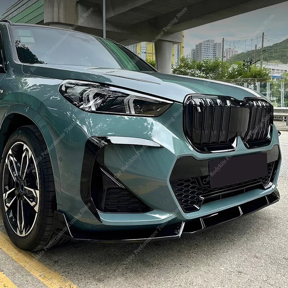 For BMW X1 IX1 U11 Mp ABS Front Bumper Splitter Lip Spoiler