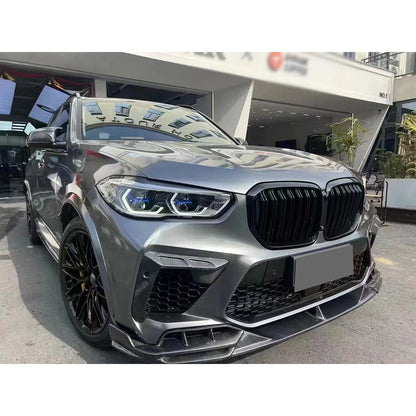 For BMW F95 X5M 2019-2022 Front Jchey Dry Carbon Fiber Bumper