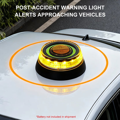 1-3pcs V16 Emergency Beacon Modes Battery Magnetic Strobe Warning