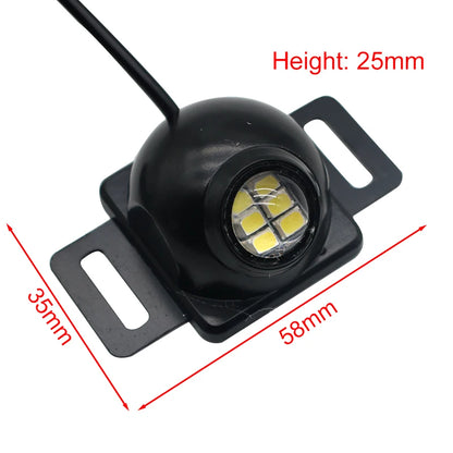 Reversing Brightness Flashing Warning Motorcycle Night Parking
