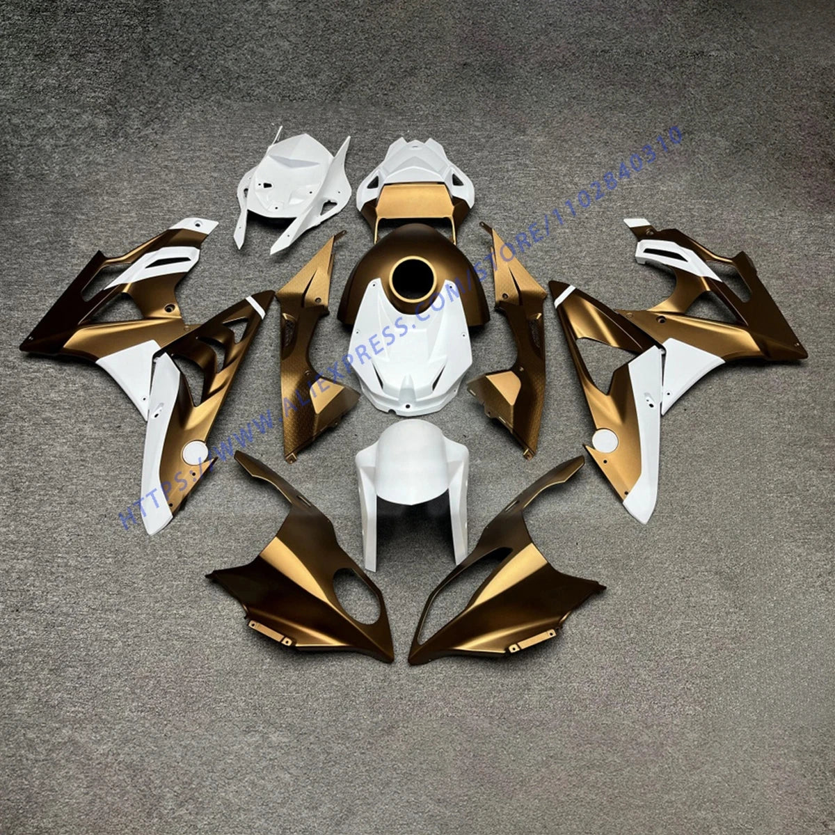 For S1000RR 2009-2014 Replacement Fairing Kit Injection Molded