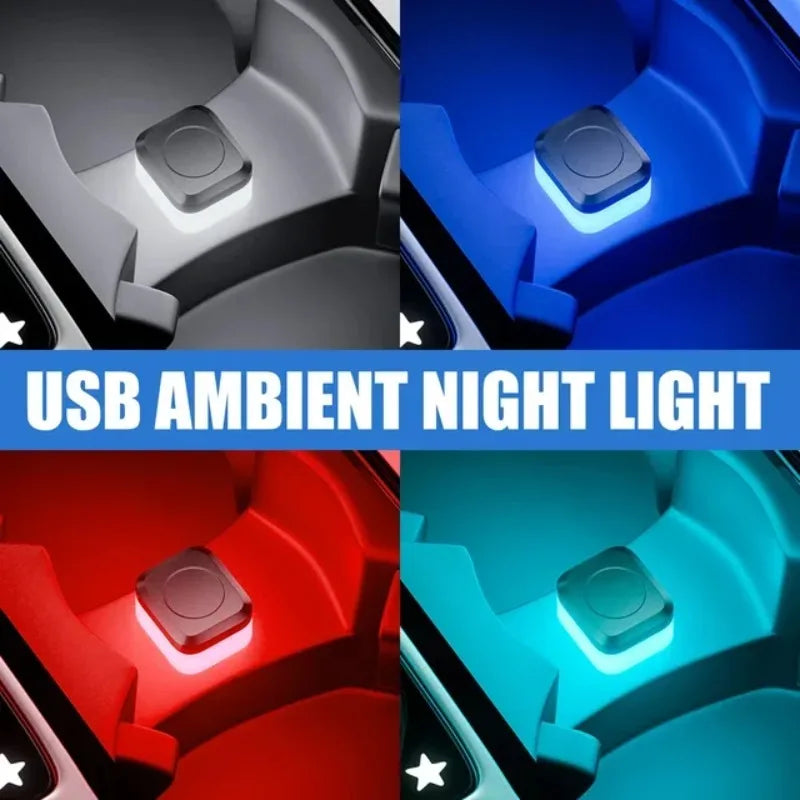 MINI USB Interior Atmosphere Neon Bulb Ambient Lighting 5V