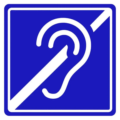 Vinyl Decal Deaf Driver Sign Sticker Waterproof Decors On