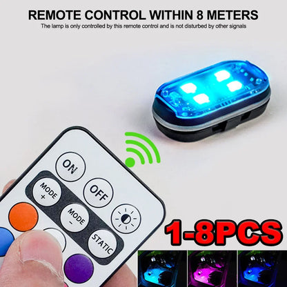 Aircraft Airplane Helicopter Warning RGB Motorcycle Strobe Flash