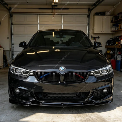 For BMW 4 Series F32 F33 Glossy Black F36 M Sport 2013-2020 3PCS