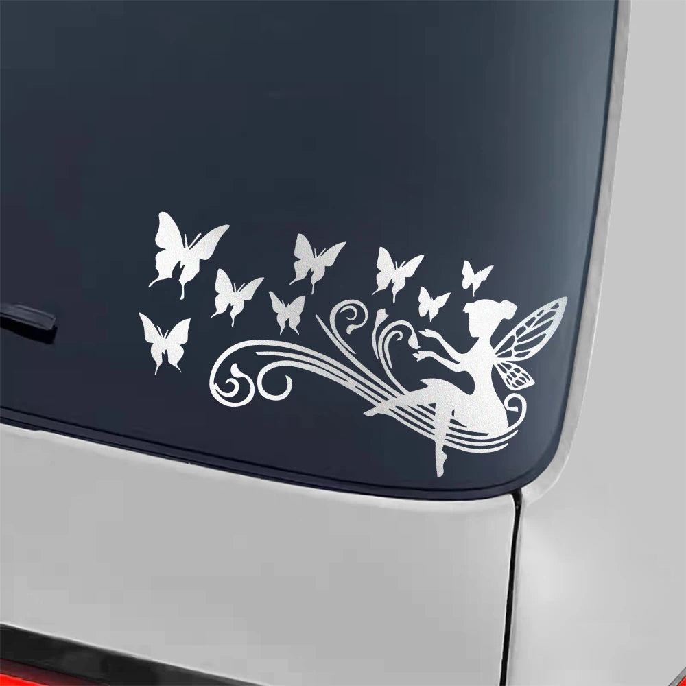 Vinyl Butterfly Fairy Pattern Body Decal Sticker Cars Suvs