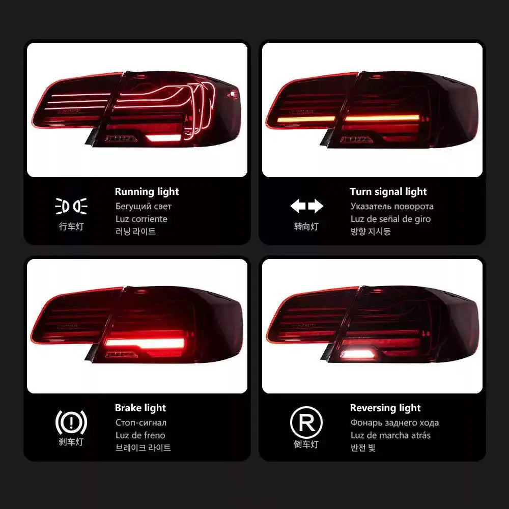 For BMW E92 3 Series LED Taillights 2006-2012 Upgrade